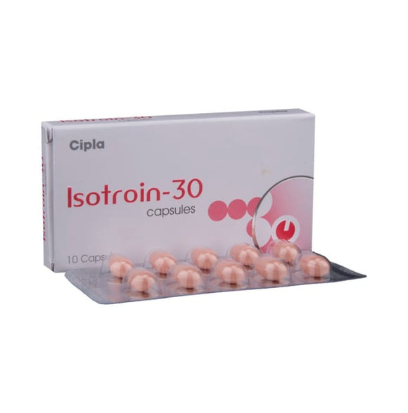 Isotroin 30mg (30 Capsules)