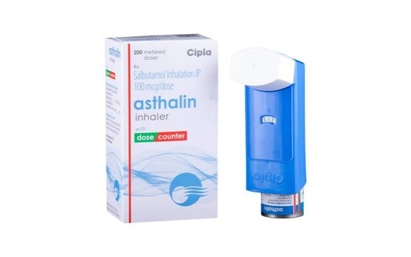 Asthalin HFA Inhaler 100 mcg (200 mdi) (1 Inhaler)