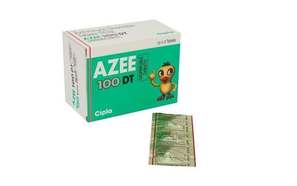 Azee DT 100mg (30 Tablets)