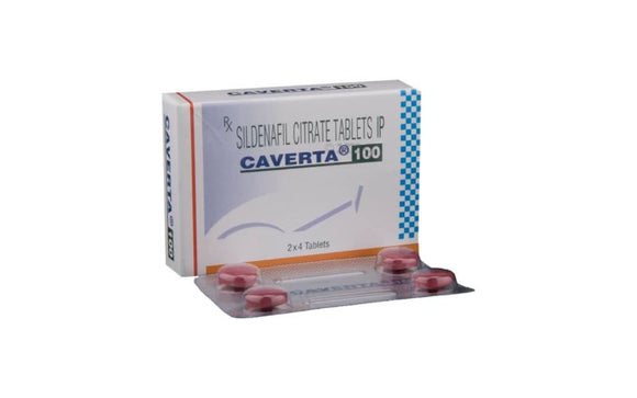 Caverta 100mg (4 Tablets)
