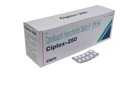 Ciplox 250mg (30 Tablets)