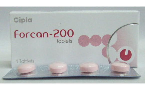 Forcan 200 mg (4 Tablets)