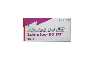 Lametec DT 50mg (30 Tablets)