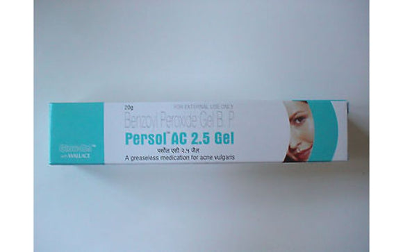 Persol Gel 2.5% (20gm) (1 Tube)