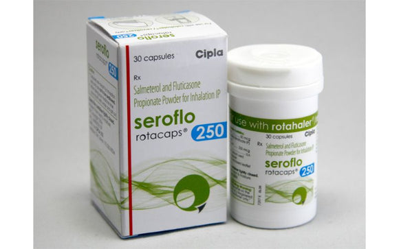 Seroflo Rotacaps 50mcg+250mcg (30 Rotacaps)