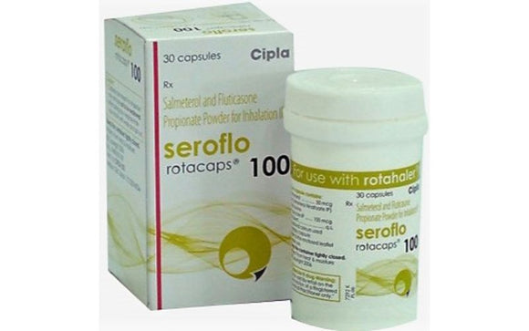 Seroflo Rotacaps 50mcg+100mcg (30 Rotacaps)