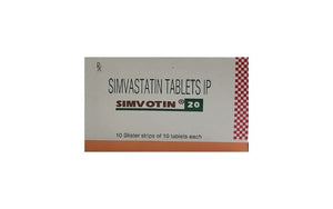 Simvotin 20mg (30 Tablets)