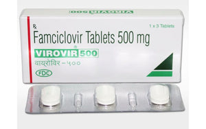 Virovir 500mg (3 Tablets)