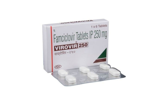 Virovir 250mg (6 Tablets)