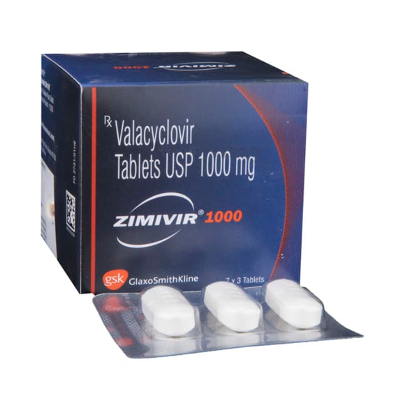 Zimivir 1000mg (3 Tablets)