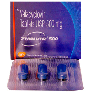 Zimivir 500mg (3 Tablets)